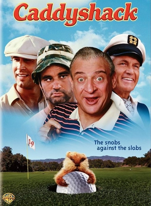 Meilleurs films de golf affiche du film Caddyshack