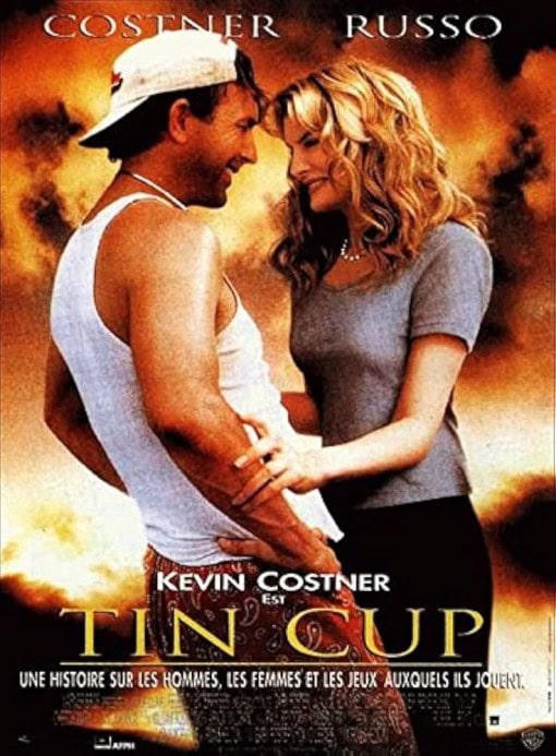 Meilleurs films de golf affiche du film Tin Cup