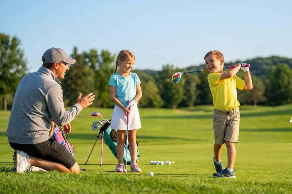 Débuter le golf enfant : l’âge idéal et nos conseils clés