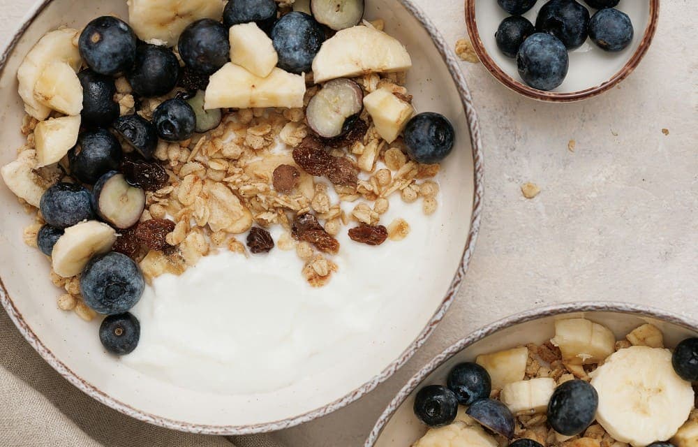 Bon exemple de nutrition golf équilibrée recommandé pour le petit déjeuner