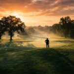 Golfeur essayant de comprendre comment baisser son index au golf système WHS