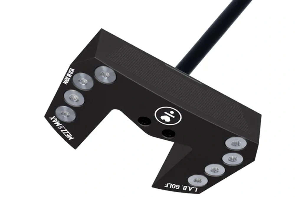 Putter LAB Golf Mezz.1 MAX Zero Torque vue rapprochée du corps aluminium 6061 et midsection acier 303