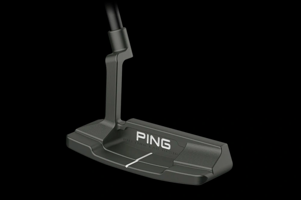 Putter Ping PLD Milled Anser 2D 2026 finition gunmetal vue de face